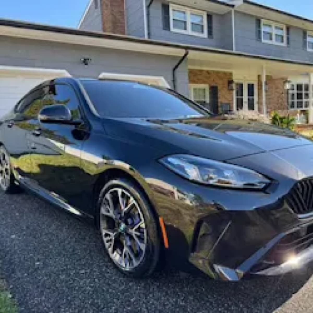 BMW Sedan after detailing by Insane Auto